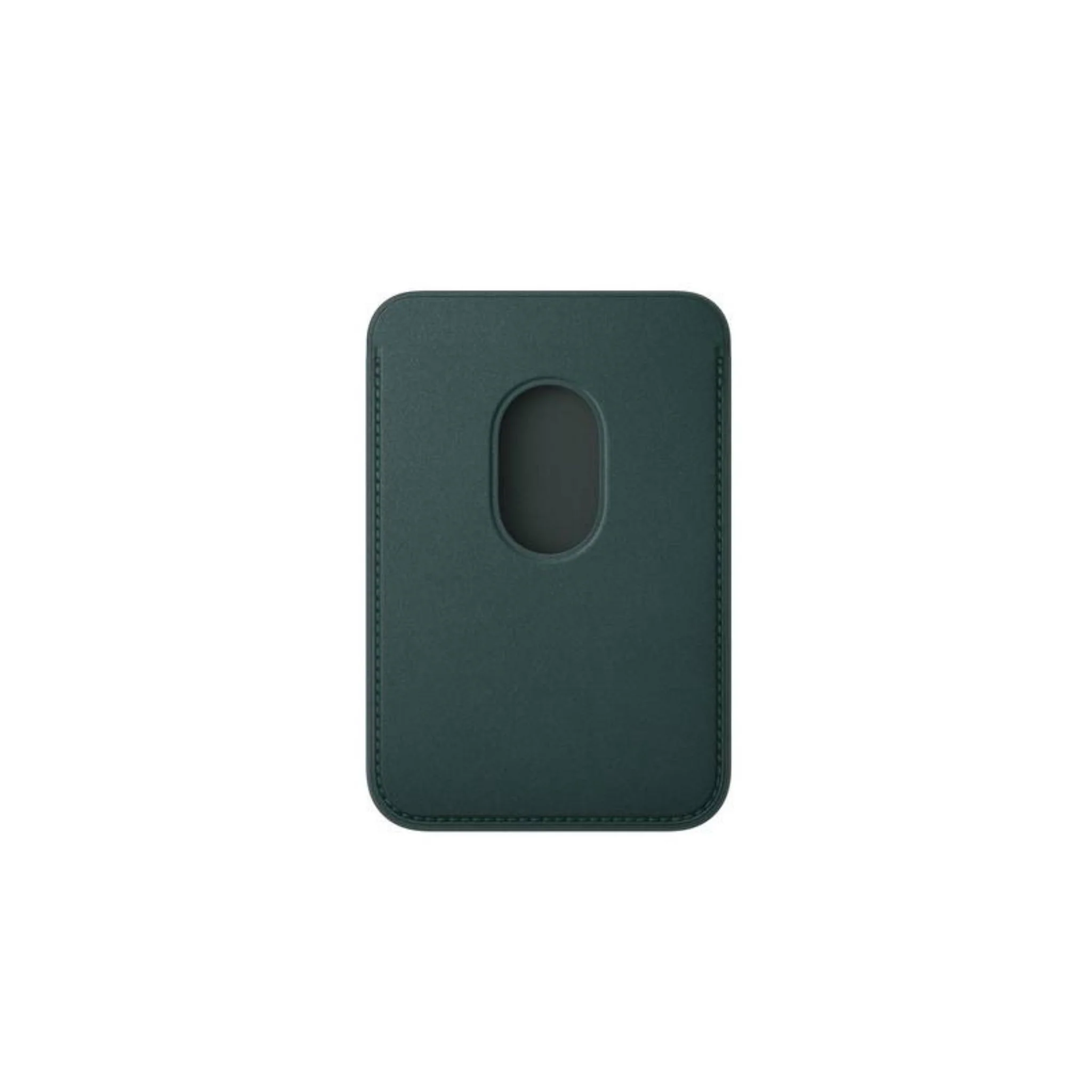 Чохол для iPhone FineWoven Wallet with MagSafe Dark Green (MA6Y4)